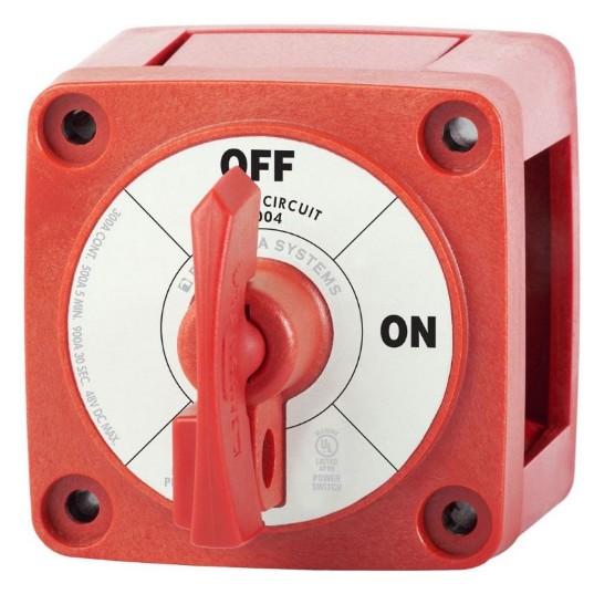 BLUE SEA Switch Battery M ON/OFF Locking | 6004-BSS