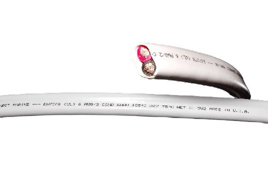 CAMERON CONNECT 6/2 WHT FLAT BOAT RED/BLK 100' | 6/2 WHITE FLAT BOAT-RB-100