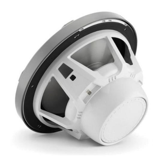 JL AUDIO M3-10IB-S-GM-I-4: 10" Marine Subwoofer, Infinite Baffle, Gunmetal Sport Grille, RGB LED | 93529 | 010-03264-00