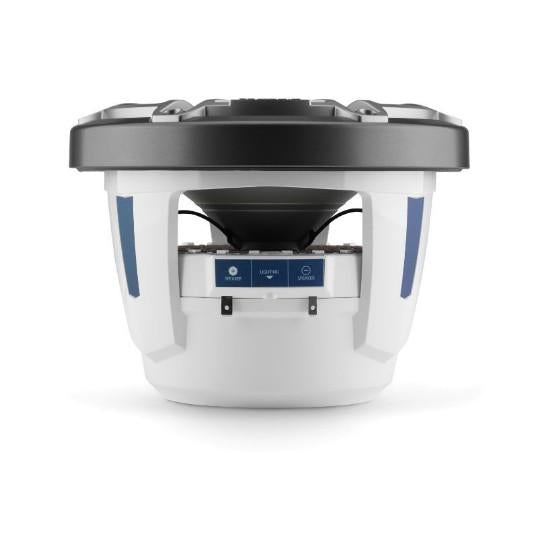 JL AUDIO M6-880X-S-GMTI-I: 8.8" Marine Speakers, Sport Grille, Gunmetal Trim, Titanium Grille, ILLUM | 93827 | 010-03099-00