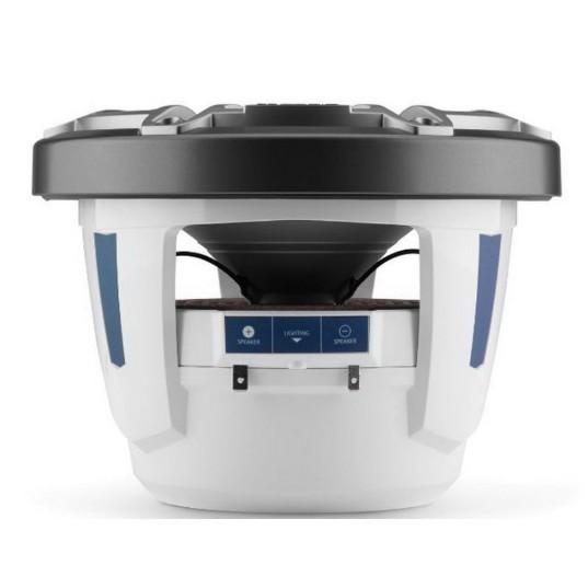 JL AUDIO M6-880X-S-GMTI: 8.8" Marine Speakers, Sport Grille, Gunmetal Trim, Titanium Grille | 93610 | 010-03079-00