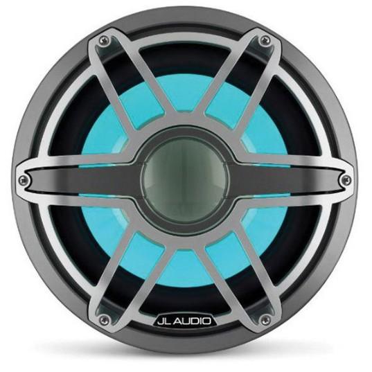 JL AUDIO M7-12IB-S-GMTI-I-4: 12" Marine Subwoofer, 600W, 4ohm, Gunmetal Titan. Sport Grille, RGB LED, EA. | 93674 | 010-03289-00