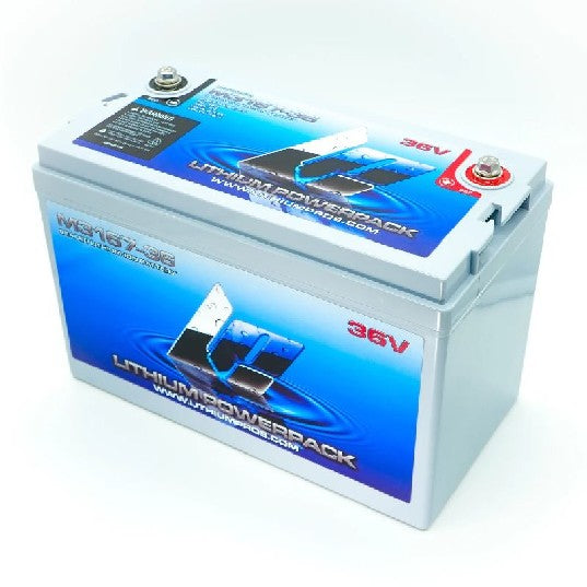 LITHIUM PROS LiFePO4 Battery, 36V/67 Ah (Trolling/Deep cycle, Grp 31) Bluetooth | M3167-36 **DROP SHIP ITEM, FREE FREIGHT**