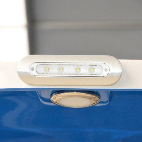 TACO LED DECK LIGHT, PIPE MNT W/ALUMINUM HOUSING | F38-8800BXZ-W-1 *ON SALE*