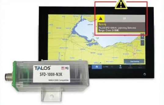TALOS NMEA 2000 Compatible Lightning Detector | SFD-1000-N2K