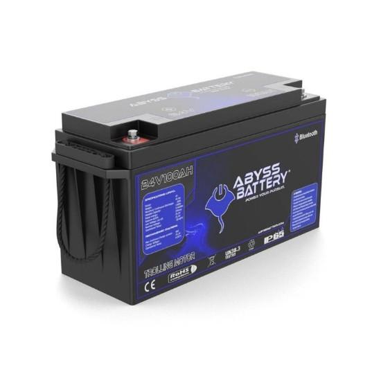 ABYSS Group 49 - Deep Cycle + Trolling w/Bluetooth | AB-24V100-BT  *DROP-SHIP ITEM. 3 UNIT MINIMUM FOR FREE FREIGHT.