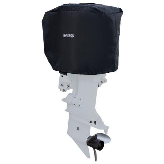BATTERY TENDER Boat Engine Cover with Solar Charger- Medium  | HYP-ENG-M