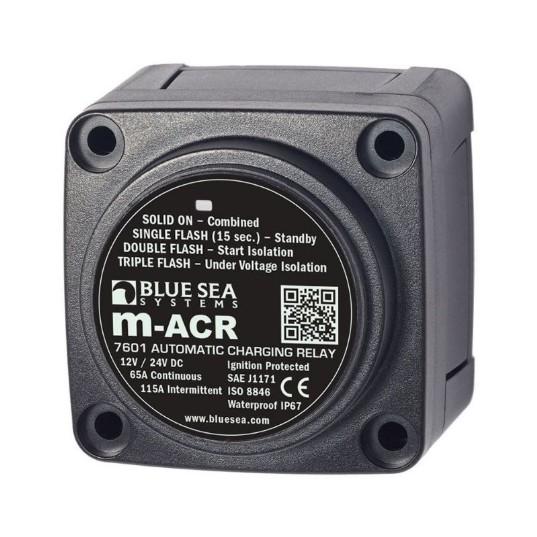 BLUE SEA Solenoid M Series 65A 12/24V ACR | 7601-BSS