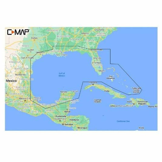 C-MAP REVEAL - GULF OF MEXICO AND BAHAMAS | M-NA-Y204-MS