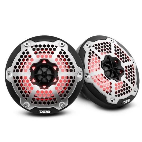DS18 6.5" 2-Way 100 Watts RMS 4O Black | NXL-6M/BK
