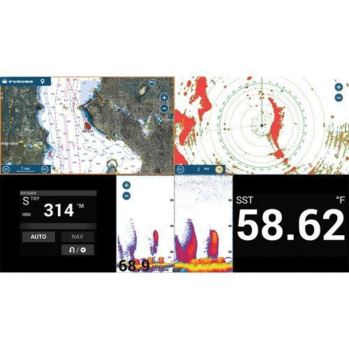 FURUNO 24" NavNet TZtouchXL Chart Plotter, All-Glass IPS Display, FULL HD (1920x1080) | TZT24X