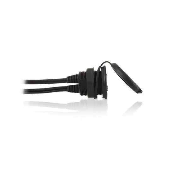 FUSION MS-CBUSB3.5, Panel Mount USB & 3.5mm AUX Connector | 010-12381-00