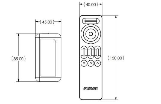 FUSION MS-CRGBWRC Marine Lighting Controller | 010-13060-00