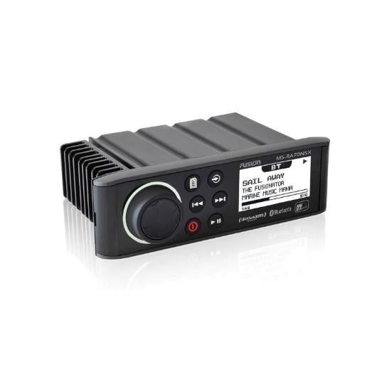 FUSION MS-RA70NSX Marine Stereo with NMEA 2000 and SiriusXM-Ready | 010-01516-30
