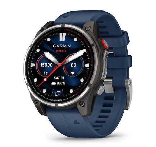 GARMIN quatix 8 Pro - 47 mm, AMOLED Marine GPS Smartwatch with Built-In inReach Technology  | 010-03198-50