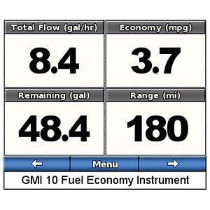 GARMIN GFS 10 Fuel Sensor, tracks fuel flow use and sends the data to your chartplotter via NMEA 2000. | 010-00671-00