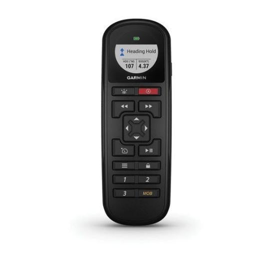 GARMIN Reactor 1.2 in Dia Sunlight-Visible and Transflective Memory-In-Pixel (MIP) Display Autopilot Remote Control | 010-12833-