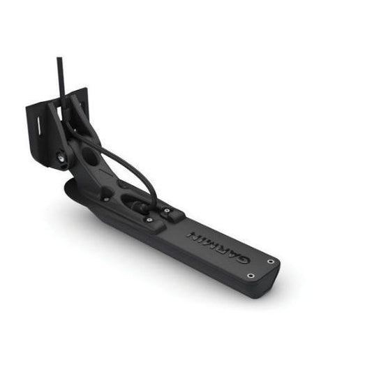 GARMIN GT34UHD-TM 20 ft Cable 12-Pin Depth/Temp Transom Mount UHD Sonar System Transducer, 800 kHz UHD ClearVu, 1200 kHz | 010-1