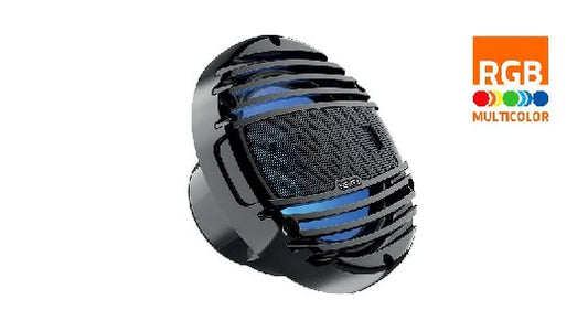 HERTZ AUDIO HMX 6.5-LD-TC - 6.5" 4 Ohm MARINE COAX RGB SET - BLACK | 78040341