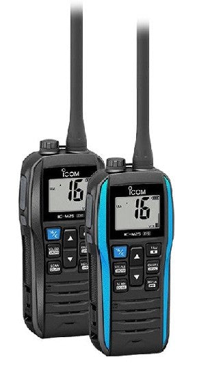ICOM M25 EVO VHF Handheld - Black | M25 EVO BLACK 61 USA