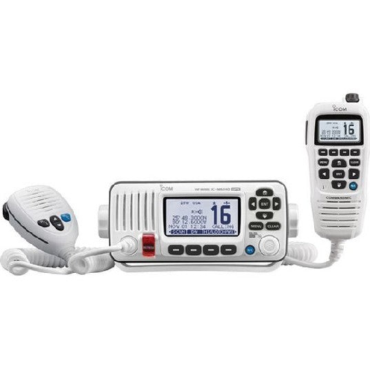 ICOM M424G White Class D DSC VHF, 2nd Station Capabilities, GPS, Fixed Mount | M424G WHITE