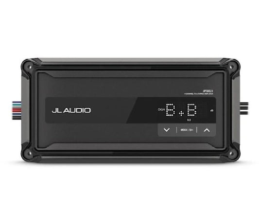 JL AUDIO AP 300/4: 300 Watt, 4-Channel Compact Marine Amplifier | 010-03429-00