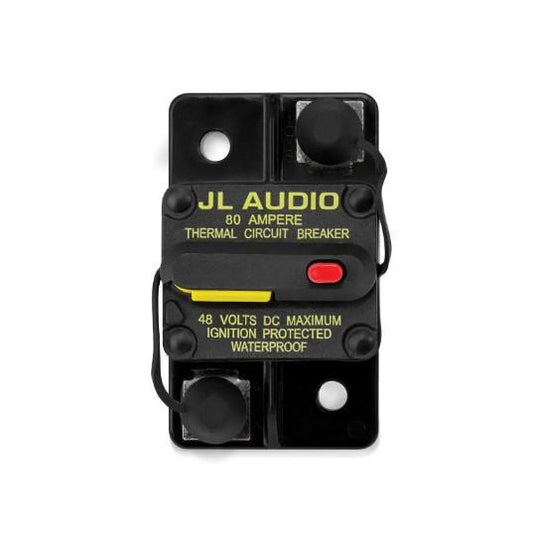JL AUDIO XMD-MCB-80: Waterproof, Ignition Protected Circuit Breaker: 80 Amp | 90948 | 010-13685-00