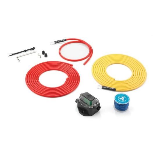 JL AUDIO XMD-PCS30A-1-L12: Premium 9 AWG 12-V Power Conn. Sys for Single Amp, Up to 12ft, 30 Amp | 90400 | 010-13649-00