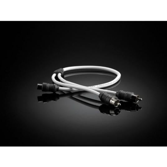 JL AUDIO XMD-WHTAICY-1F2M: Marine Y-Adaptor, 1 Female Jack, 2 Male Plugs | 90472 | 010-13552-00