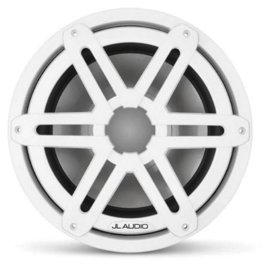 JL AUDIO M3-10IB-S-GW-4: 10" Marine Subwoofer, Infinite Baffle, Sport Grille, Gloss White, 4 ohm, EACH | 93530 | 010-03072-00