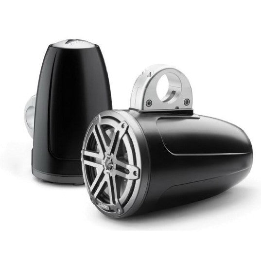 JL AUDIO M3-770ETXV3-SB-S-GM: 7.7" Tower Speakers, Satin Black Enclosure, Gunmetal Sport Grille, PAIR | 93536 | 010-03267-00