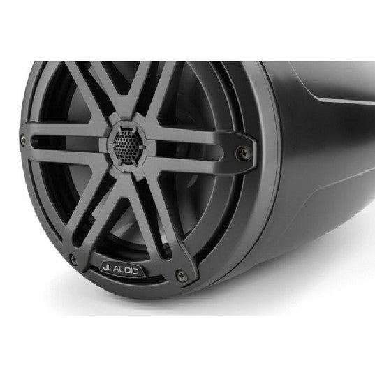 JL AUDIO M3-770ETXV3-SB-S-GM: 7.7" Tower Speakers, Satin Black Enclosure, Gunmetal Sport Grille, PAIR | 93536 | 010-03267-00