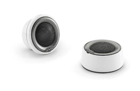 JL Audio M6-100CT-C/S-GwGm: 1" M6 Marine Component Tweeters, White/Gray/Black, PAIR | 93693 | 010-03500-00
