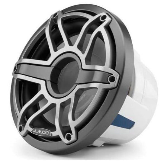 JL AUDIO M6-10IB-S-GMTI-4: 10" Marine Subwoofer (250W, 4 ohm), Infinite Baffle, Sport Grille | 93637 | 010-03086-00