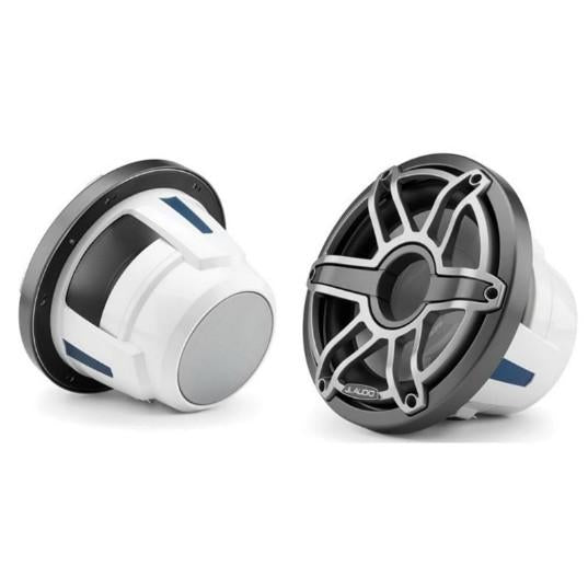 JL AUDIO M6-10IB-S-GMTI-4: 10" Marine Subwoofer (250W, 4 ohm), Infinite Baffle, Sport Grille | 93637 | 010-03086-00
