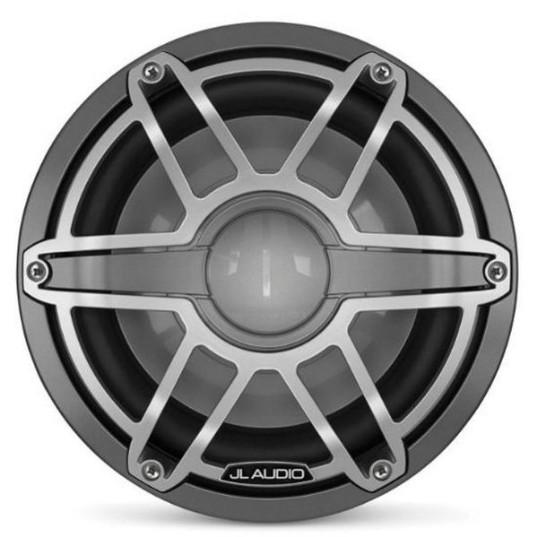 JL AUDIO M6-10IB-S-GMTI-4: 10" Marine Subwoofer (250W, 4 ohm), Infinite Baffle, Sport Grille | 93637 | 010-03086-00