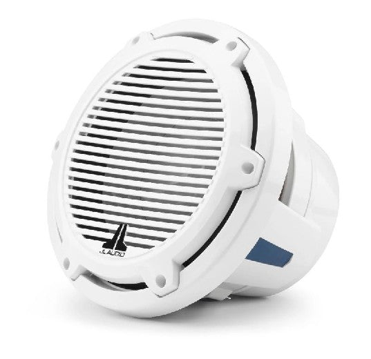 JL AUDIO M6-10W-C-GWGW-4: 10" Marine Subwoofer Driver, Gloss Trim Ring and White Classic Grille, 4 O | 93642 | 010-03487-00