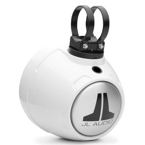 JL AUDIO M6-650VEX-GW-S-GWGW: 6.5" VEX Tower Speakers, Gloss White Enclosure & Sport Grille | 93410 | 010-03260-00