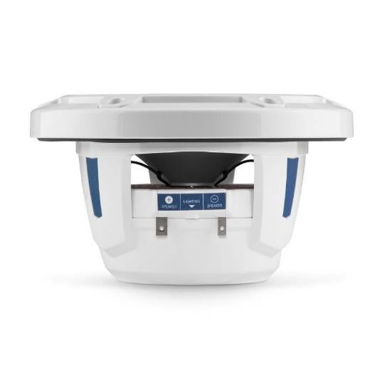 JL AUDIO M6-650X-C-3GW: 6.5" Marine Speakers, 1" WHITE Tweeter, Gloss White Classic Grille | 93687 | 010-03497-00