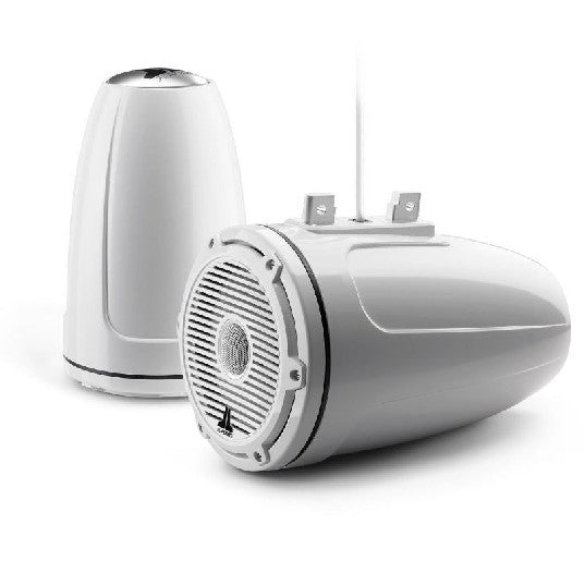 JL AUDIO M6-770ETXV3-GW-C-3GWGW: 7.7" Tower Speakers, White Classic Grille, WHITE TWEETER, PAIR | 93690 | 010-03856-00