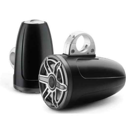 JL AUDIO M6-770ETXV3-SB-S-GMTI: 7.7" Tower Speakers, Satin Black Sport Grille, PAIR | 93656 | 010-03279-00