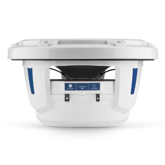 JL AUDIO M6-770X-C-3GW: 7.7" Marine Speakers, 1" WHITE Tweeter, Gloss White Classic Grille | 93688 | 010-03498-00