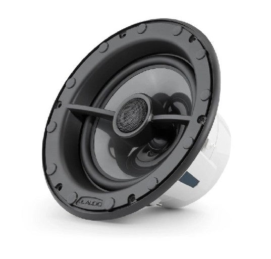 JL AUDIO M6-770X-L-SbSb: 7.7" LUXE Premium Marine Speaker, Satin Black Trim Ring & Luxe Grille, EACH | 93767 | 010-03866-00