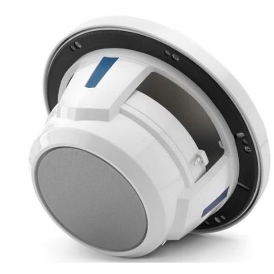 JL AUDIO M6-770X-S-GWGW: 7.7" Marine Speakers, Sport Grille, Gloss White Trim Ring, Gloss White Grille | 93601 | 010-03073-00