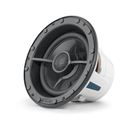 JL AUDIO M6-880X-L-SbSb: 8.8" LUXE Premium Marine Speaker, Satin Black Trim Ring & Luxe Grille, EACH | 93768 | 010-03867-00