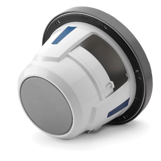 JL AUDIO M6-880X-S-GMTI-I: 8.8" Marine Speakers, Sport Grille, Gunmetal Trim, Titanium Grille, ILLUM | 93827 | 010-03099-00