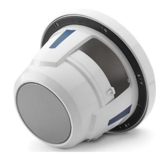 JL AUDIO M6-880X-S-GWGW-I: 8.8" Marine Speakers ,Gloss White Sport Grille & Trim, RGB LED | 93731 | 010-03095-00