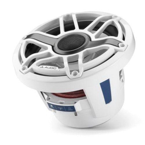JL AUDIO M6-880X-S-GWGW: 8.8" Marine Speakers, Sport Grille, Gloss White Trim, Gloss White Grille | 93609 | 010-03078-00
