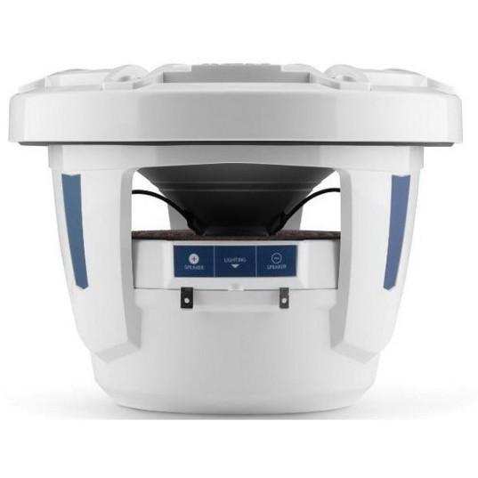 JL AUDIO M6-880X-S-GWGW: 8.8" Marine Speakers, Sport Grille, Gloss White Trim, Gloss White Grille | 93609 | 010-03078-00