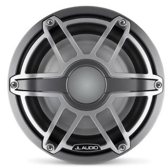 JL AUDIO M6-8IB-S-GMTI-4: 8" Marine Subwoofer (200W, 4 ohm), Infinite Baf., Gunmetal Titan. Sport Grille | 93619 | 010-03275-00